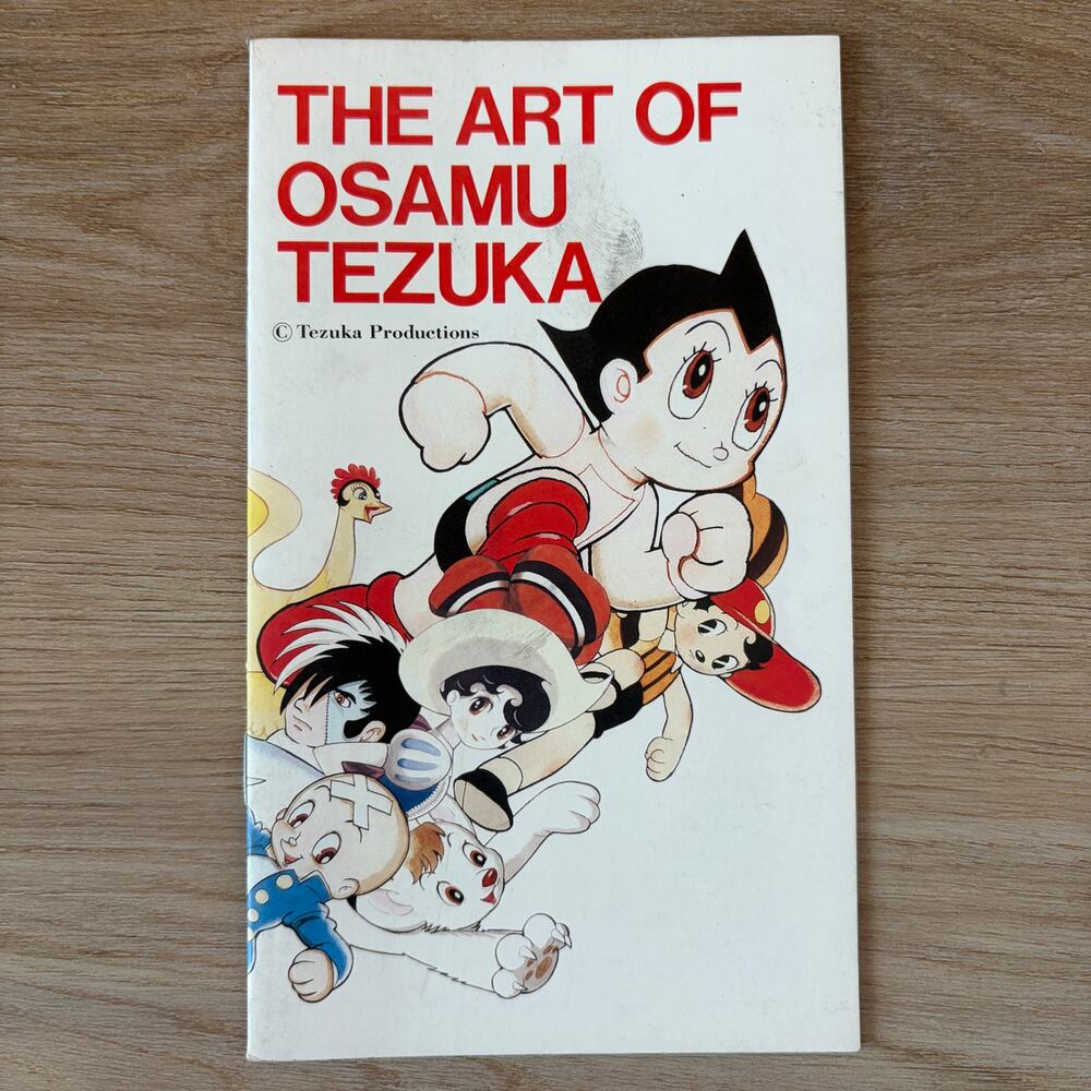 The Art of Osamu Tezuka 1994 Astro Boy Manga Mini Booklet